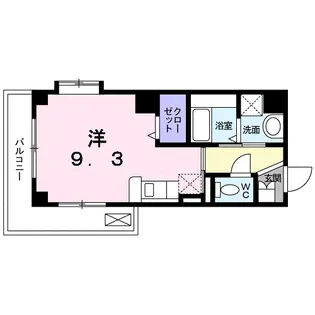 喜久屋ビル【5階】の間取り