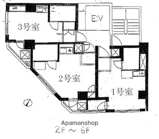 パレTOHO平沼【4階】の間取り
