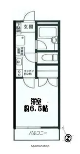 ブールヴァール菊名【2階】の間取り