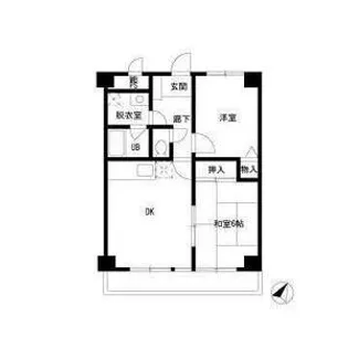 コンフォートソシアK【5階】の間取り