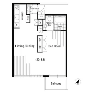 LINKS.【3階】の間取り