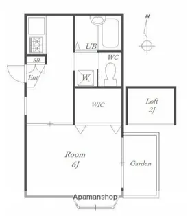 エムケーレジデンス【1階】の間取り