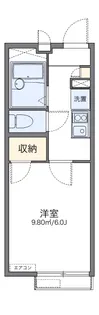 レオパレスエレガンテⅡ【2階】の間取り