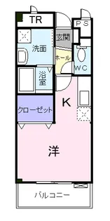 ドミトリーハウス湘南【4階】の間取り