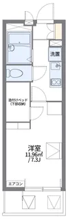 レオパレスいとう【2階】の間取り