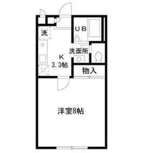 シャラ八景館イースト【1階】の間取り