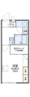レオパレスジョイアスⅡ【2階】の間取り
