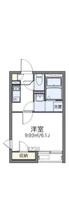 レオネクストコーポ花ノ木【1階】の間取り