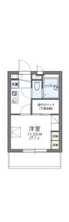 レオパレスマイム【2階】の間取り