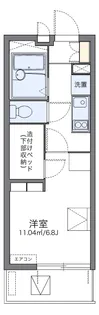 レオパレスAZUMA【4階】の間取り