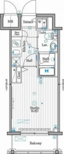 神奈川県川崎市川崎区本町1丁目【マンション】の間取り