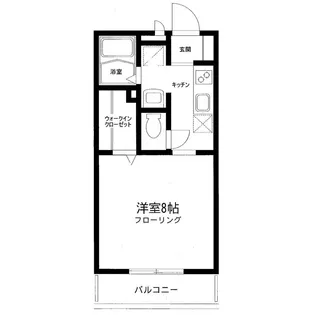 クレール・ワタナベ【103号室号室】の間取り
