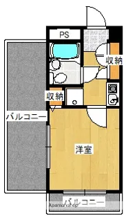 クリオ浅間台弐番館【5階】の間取り