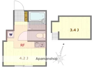 コンフォールS【1階】の間取り