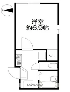クレスト七島【2階】の間取り
