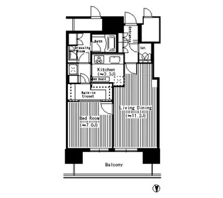 パークシティ武蔵小杉 ステーションフォレストタワー【35階】の間取り