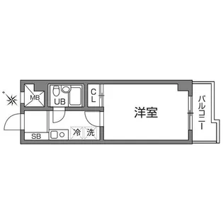 ビエント宮崎台【2階】の間取り