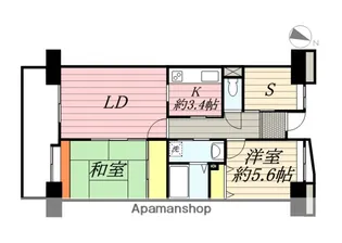 アクティ目黒駅前1号棟【8階】の間取り