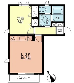 アルエットC【2階】の間取り