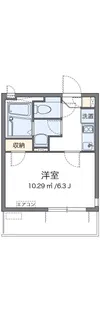 1Kの間取り画像