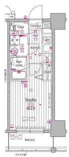 神奈川県川崎市川崎区榎町【マンション】の間取り