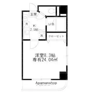 クイーンズテラス【7階】の間取り