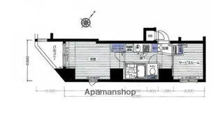 フェニックス横濱関内【6階】の間取り