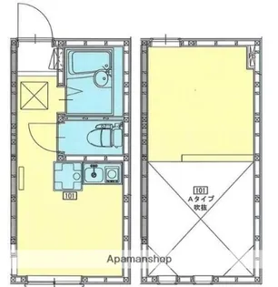 T.T白楽【1階】の間取り