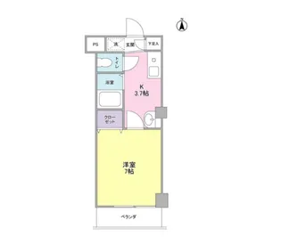 シーダーパーク【2階】の間取り