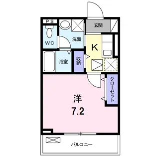 グランヴィア城北【1階】の間取り