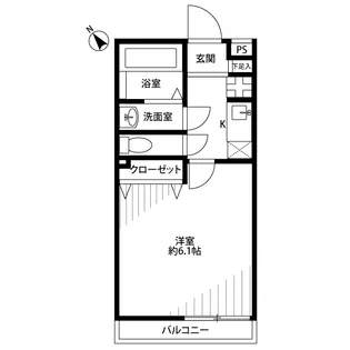 アムール 月影【2階】の間取り