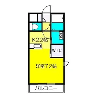 グランソレイユ 二子【1階】の間取り