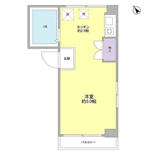 ノイエハイム高津【3階】の間取り