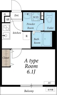 リブリ・江ノ島【2階】の間取り