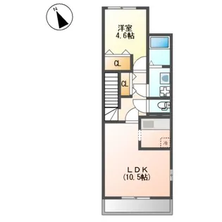 ハートランドⅡ【2階】の間取り