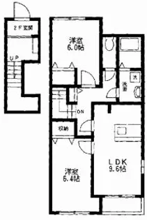 ステイブル湘南Ⅱ【2階】の間取り