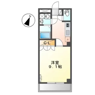 ビオラ【3階】の間取り