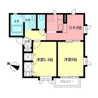 エメロード【2階】の間取り
