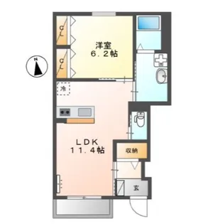 COMFORTIA【1階】の間取り