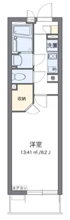 クレイノビッグアロー【3階】の間取り