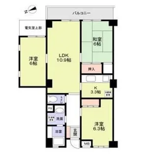 メゾンWAT【2階】の間取り