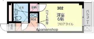 メヌエットK【3階】の間取り