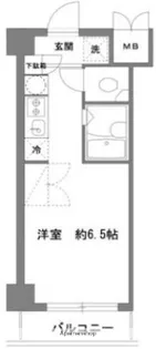 ラグゼナ本厚木【4階】の間取り