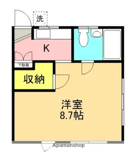 MKコーポ【1階】の間取り