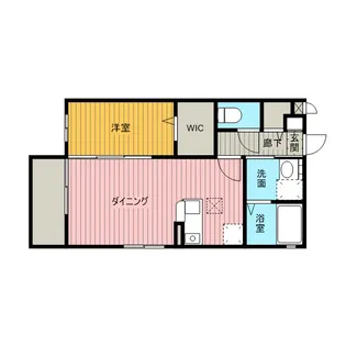 エクセレン【203号室】の間取り