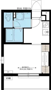 リブリ・西御幸【2階】の間取り