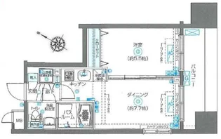 フェニックス川崎弐番館【11階】の間取り