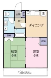 グレイスハイム【1階】の間取り