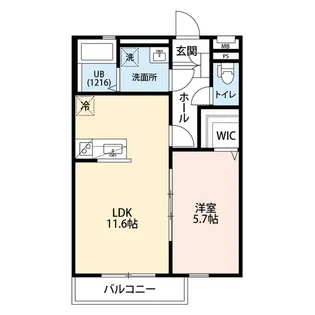 クレール 相沢【2階】の間取り