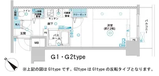 フェニックス横濱関内BAY GAIA【8階】の間取り